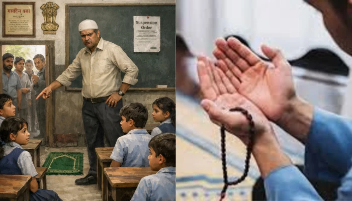 Hindu minor students coerced to offer namaz, Hindu deities mocked by Muslim headmaster at government primary school in Mathura, Uttar Pradesh