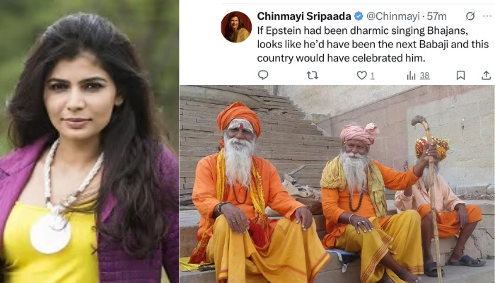 Hindu sentiments outraged as 'leftist-feminist' celebrity equates Hindu saints and bhajans to Jeffrey Epstein