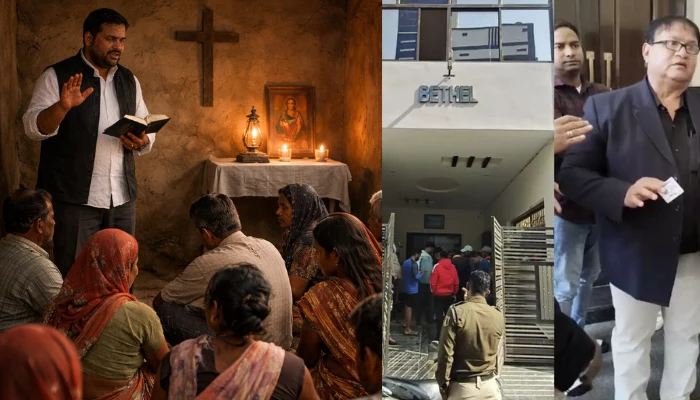 Hindu men and women brainwashed for Christian conversion by pastor in Bilaspur, Chhattisgarh