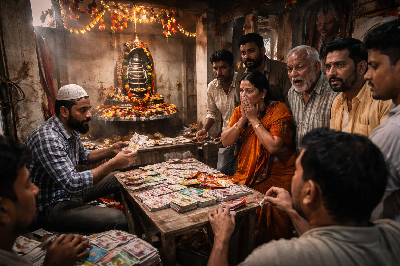Hindu temple's sanctity desecrated as Muslim man turns it into a gambling centre