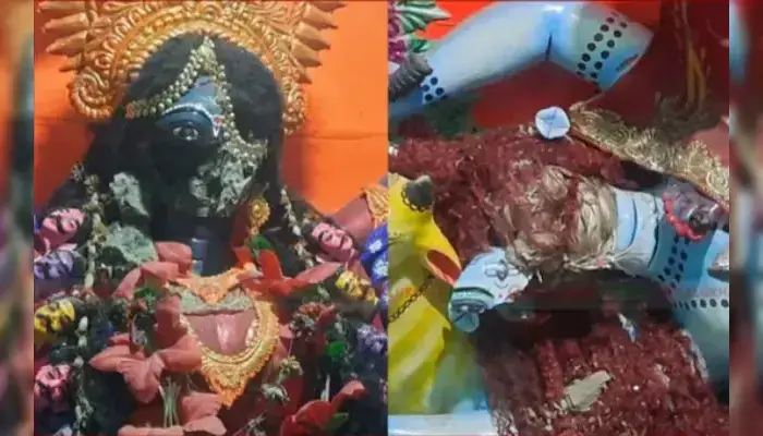 Hindu temple targeted, sacred idols desecrated by miscreants in Bangladesh amidst ongoing rampant persecution of Hindus