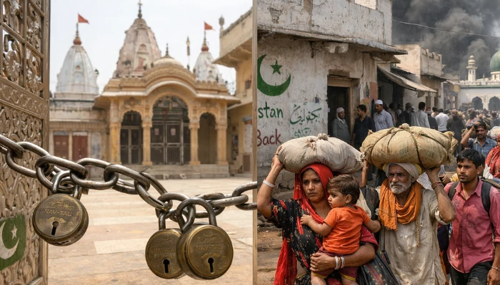 Hindu families forced to flee due to sustained harassment by local Muslim community in Malpura, Rajasthan