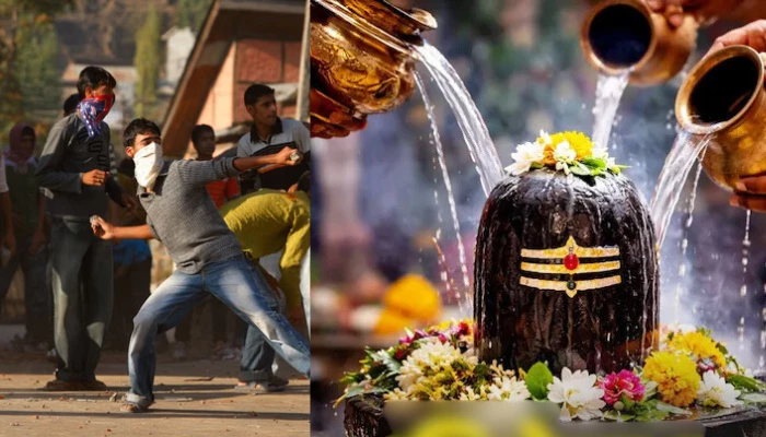 Mahashivratri procession passing by a mosque attacked, devotees subjected to stone-pelting by Muslims in Mathura