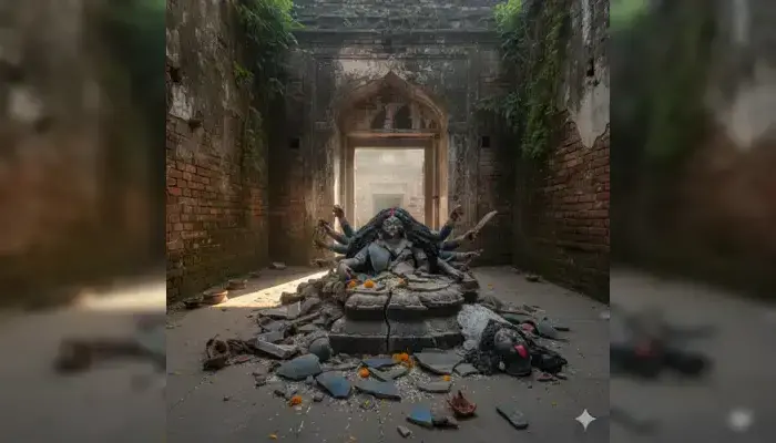 Hindu temple targeted for encroachment, sacred idol desecrated on eve of Mahashivratri in Uttar Pradesh