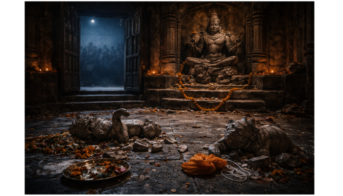Hindu idols vandalised, temple priest and caretaker attacked by mob in Muzaffarnagar, Uttar Pradesh