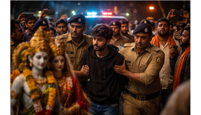 Hindu sentiments outraged as man makes abusive remarks on revered Hindu deities on social media 