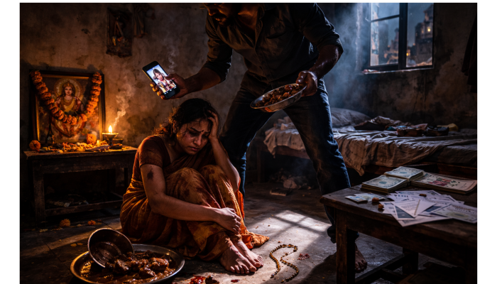 Hindu widow targeted by Muslim man posing as Hindu, subjected to assault, forced beef consumption and blackmail after discovering perpetrator's real identity