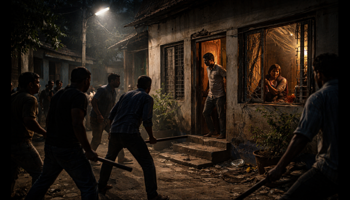 Hindu family attacked as Jamaat-e-Islami affiliated Muslim men declare Hindus have no right to dignity in Bangladesh
