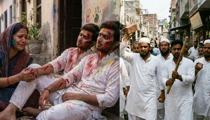 Hindu youths playing Holi brutally assaulted by Muslim mob near a mazaar in Dehradun; attackers also target victim’s mother