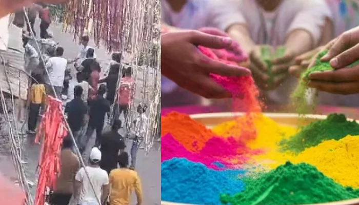 Hindu youths attacked by Muslims for accidentally throwing colours during Holi celebrations in Lucknow