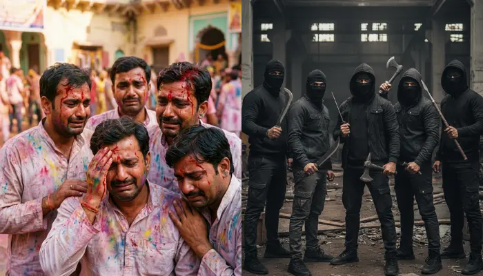 Hindu men celebrating Holi brutally attacked by unidentified assailants in Rudrapur, Uttarakhand
