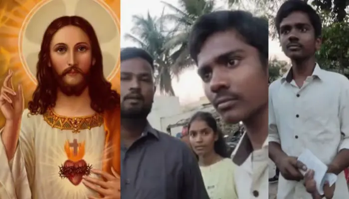 Hindu villagers offered inducements and manipulated with religious literature for conversion by Christian missionaries