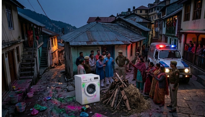 Holika Dahan celebrations repeatedly disrupted by Muslim man, leading to religious tensions in Nainital, Uttarakhand.