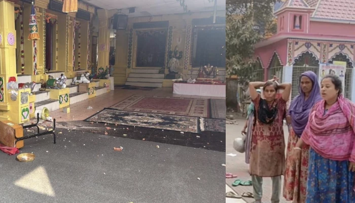 Hindu temples broken in, shrines vandalised, gold ornaments looted and donations stolen in Satkhira, Bangladesh