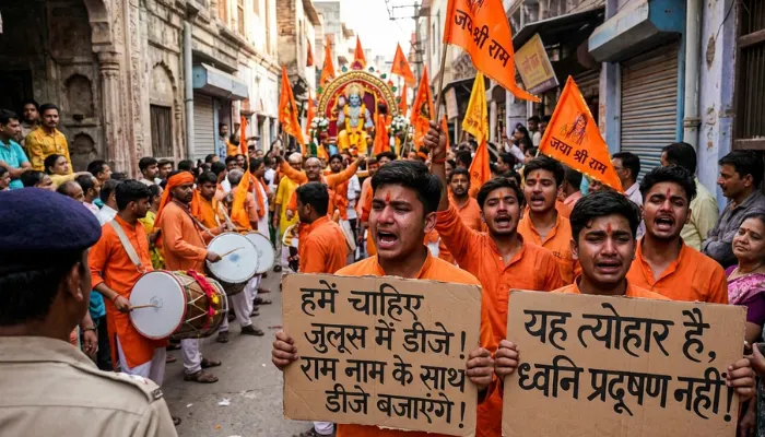 Hindu festival targeted; Jharkhand government bans use of DJs in Ram Navami processions but imposes no similar restriction on Azaan