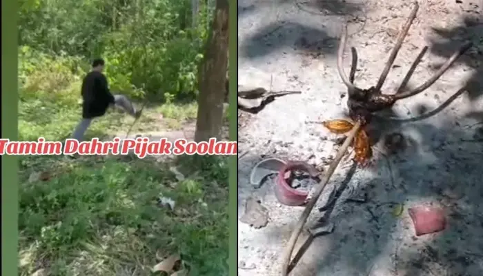 Hindu religious symbol desecrated by Muslim man in Langkawi, Malaysia