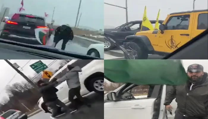 Hindu man brutally assaulted and abused with Hinduphobic slurs by Khalistani supporters in Brampton, Canada