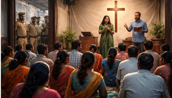Hindus targeted for forced Christian conversion under guise of attending prayer meeting in Janjgir-Champa, Chhattisgarh