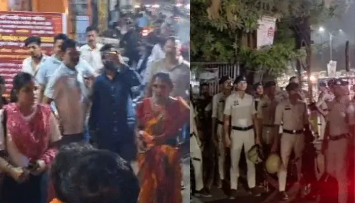 Hindu temple attacked and stone-pelted by members of Muslim community following unrelated dispute