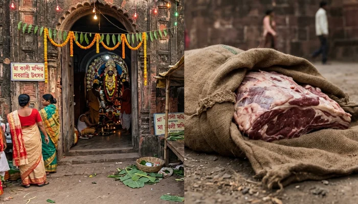 Hindu temple’s sanctity desecrated as miscreants dump cow remains near its premises during Navratri celebrations in Bhopal