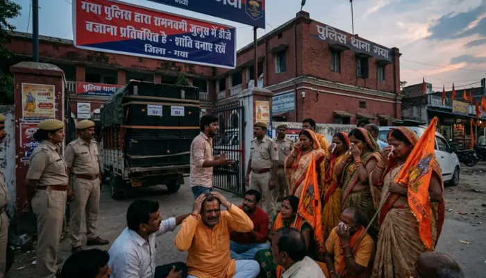 Hindu festival faces restrictions in Gaya, Bihar; police administration prohibits use of DJs in Ram Navami processions