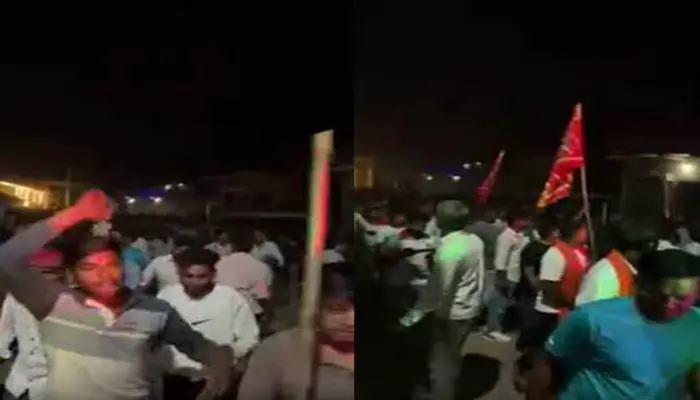 Ram Navami procession attacked, devotees stone-pelted by Muslims over playing DJs and hoisting religious flags in Garhwa, Jharkhand