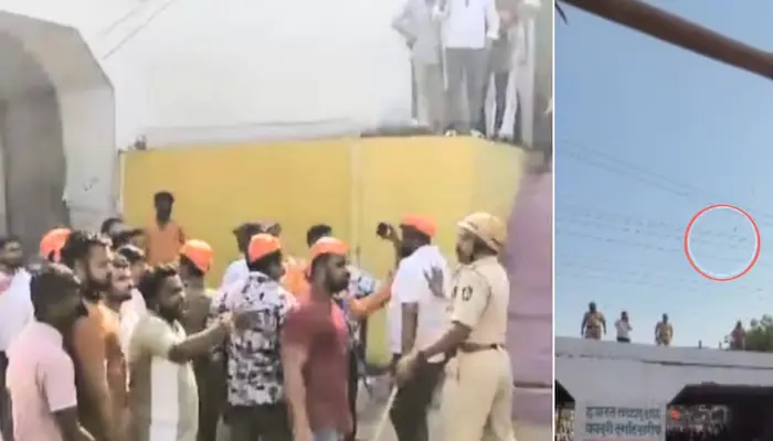 Ram Navami procession targeted and stone-pelted near dargah by Muslims in Ahmednagar, Maharashtra