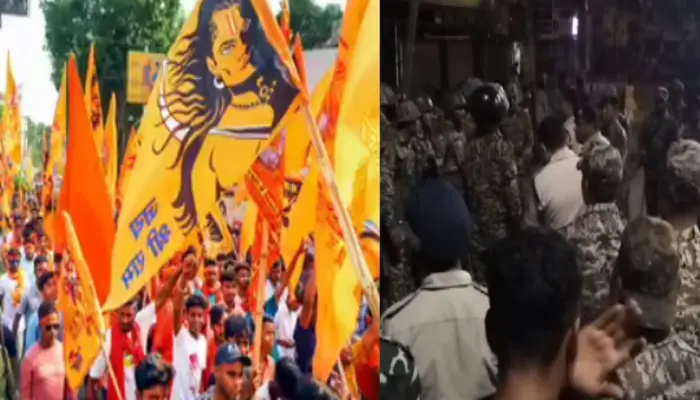 Ram Navami procession disrupted and devotees attacked following dispute over music in Raghunathganj, West Bengal