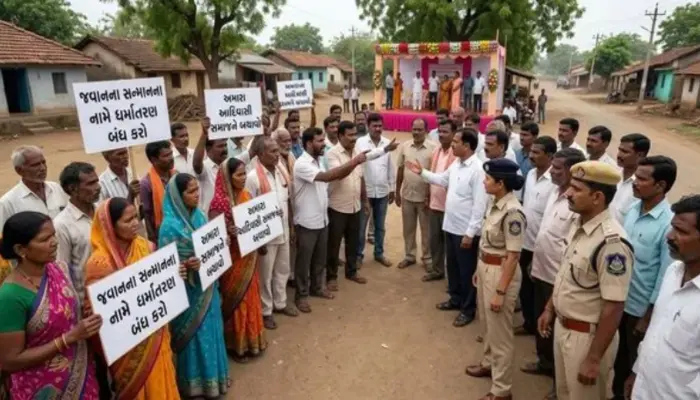 Hindu villagers targeted for conversion through prayers and religious preaching by Christian pastors