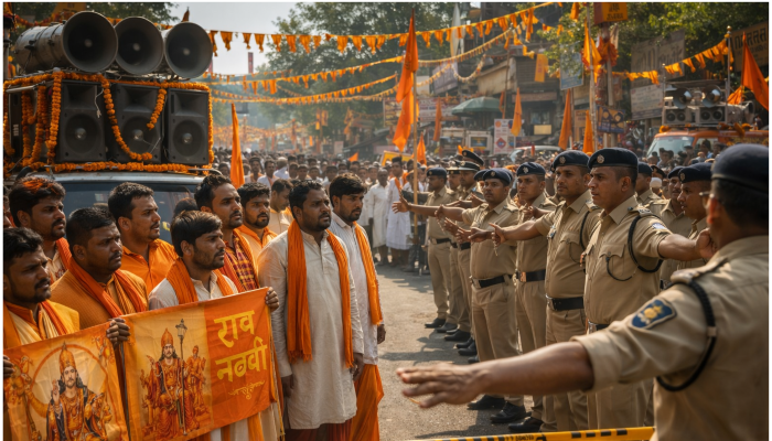 Hindu devotees in Deoghar barred from DJ music and processions during Ram Navami by district administration