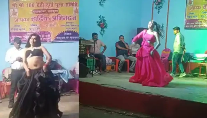 Navratri celebration desecrated; obscene dance performed inside puja pandal in Bhagalpur, Bihar