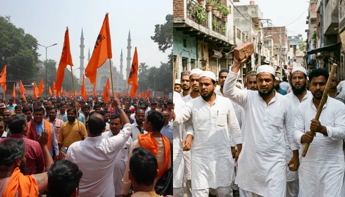 Ram Navami procession attacked, Hindu devotees stone-pelted by Muslims over playing DJ music in Bokaro, Jharkhand