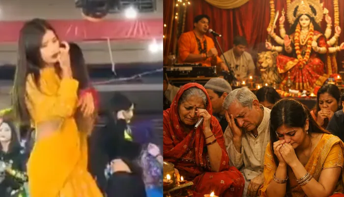 Navratri celebration desecrated; obscene dance performed during sacred jagran event in Fatehpur, Uttar Pradesh 