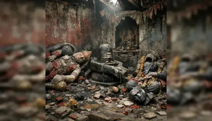 Hindu temple vandalised, idols of revered deities desecrated by miscreants ahead of Hanuman Jayanti in Asansol, West Bengal
