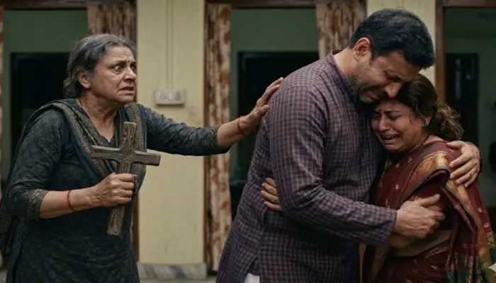 Hindu man, along with his wife, pressured and threatened for religious conversion by his Christian mother