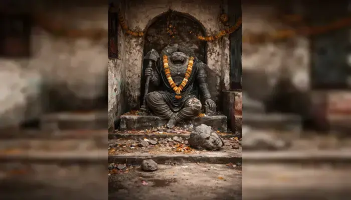 Hindu deity's idol desecrated by anti-social elements in Hardoi, Uttar Pradesh