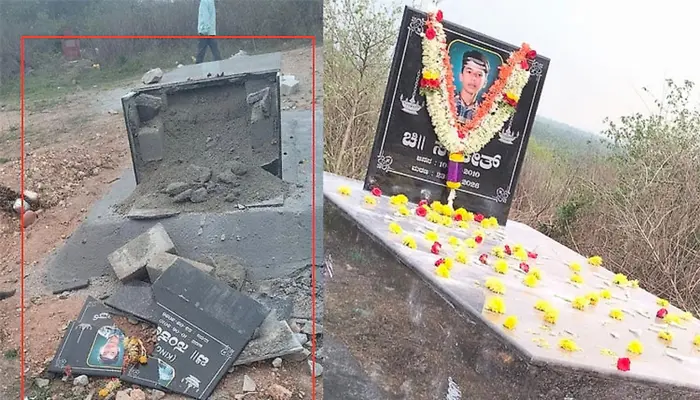Grave of minor Hindu boy vandalised after he was lynched to death by Muslim boys in Shimoga, Karnataka