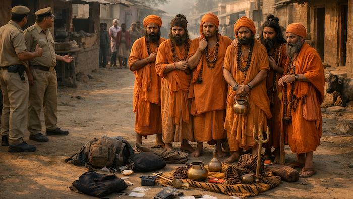 Hindu religious identity misused by Muslim men posing as sadhus for alms in Muzaffarnagar