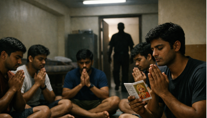 Hindu students threatened with expulsion for reciting Hanuman Chalisa as Muslim and Christian religious activities go unchallenged on campus