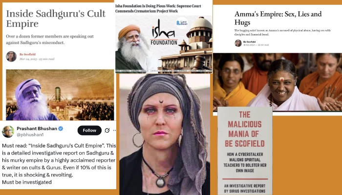 Indian Hindu gurus targeted, defamed, deliberately vilified with false charges by American journalist on social media
