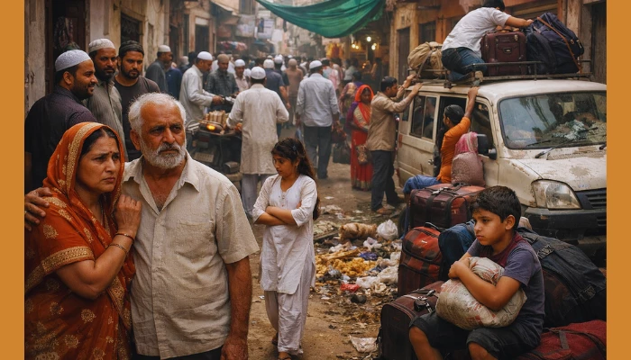 Hindu families forced to migrate amid fear, harassment, and deteriorating living conditions caused by Muslim locals in Jaipur, Rajasthan