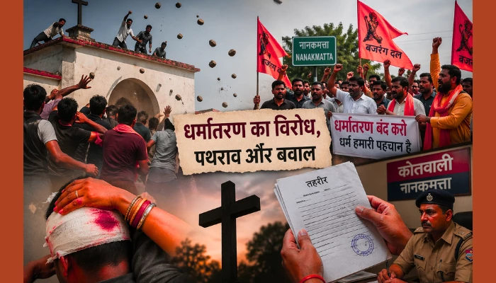 Vulnerable Hindus targeted to convert to Christianity through false promises of financial aid; stone pelted upon protest in Nainital, Uttarakhand