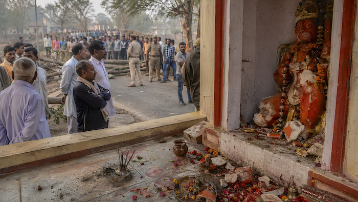 Hindu religious symbol desecrated at place of worship, devotees find Hanuman idol broken in temple