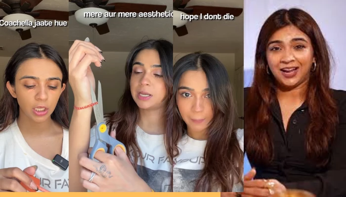 Hindu religious beliefs mocked: social media influencer cuts sacred thread ‘Kalava’ on camera, claims it "interferes with her aesthetics"