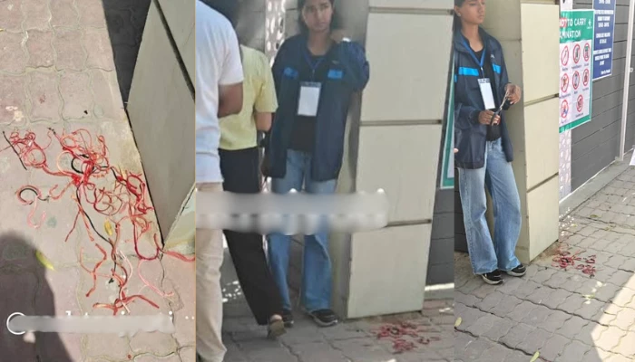 Hindu students’ sacred religious symbol Kalava forcibly cut at exam centres as a condition for entry, Gurugram