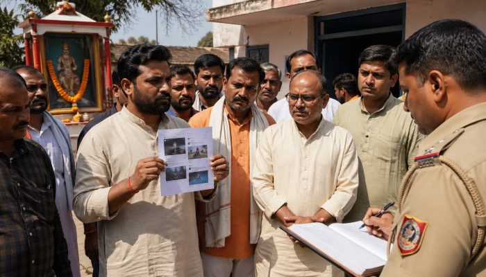 Revered Hindu deities denigrated on social media by a man from Balrampur, Uttar Pradesh