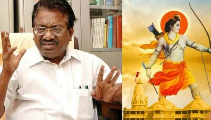 Hindu faith denigrated; Tamil Nadu politician mocks Lord Ram and Ram Janmabhoomi temple in Ayodhya