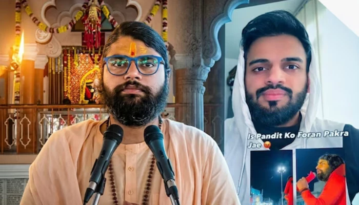 Hindu kathavachak faces ‘Sar Tan Se Juda’ threats after opposing faith‑based targeting of Hindu women, forced conversions and cow slaughter
