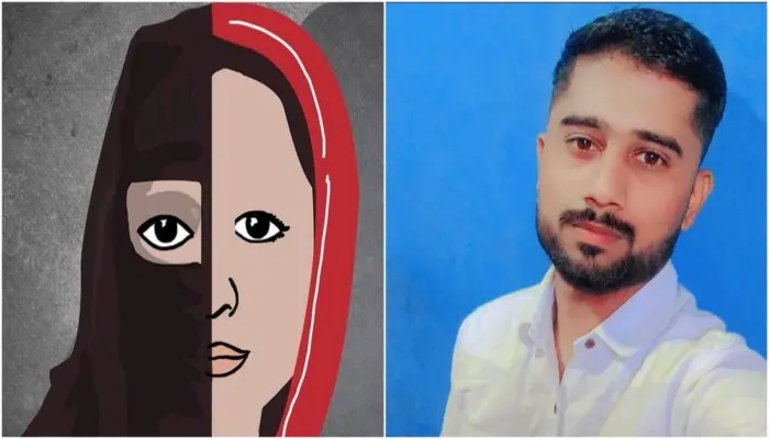 Hindu woman raped, forced to wear burqa, visit dargah and recite kalma by Muslim man posing as Hindu; justifies the act by calling it 'sawaab'