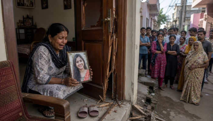 Hindu woman found hanging at Muslim boyfriend's home in Raipur after being forced to convert and sustained physical abuse